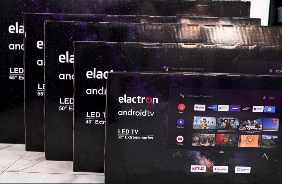 Téléviseur ELACTRON 55 SMART QLED ANDROID